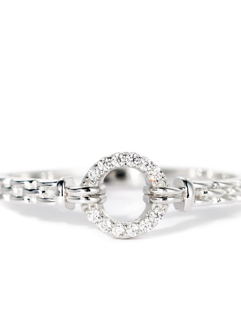 Sterling Silver Textured Ring
